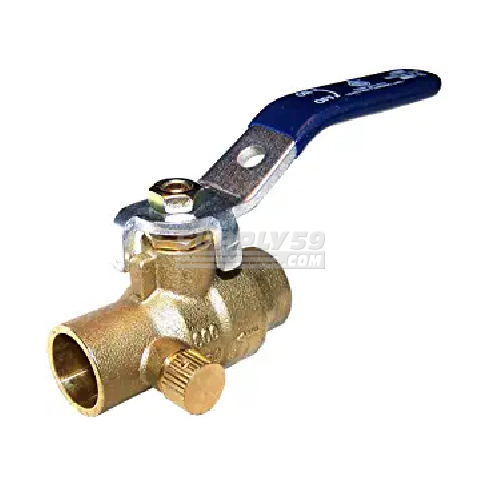Raven CHBV-012-NL 1/2" Sweat X 1/2" Hose Ball Valve With Cap (Lead Free